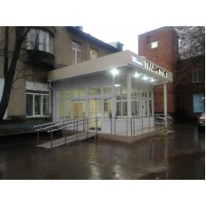 Продажа и Монтаж автоматической двери DORMAKABA Обьект Ногинская гор. Больница. Травм пункт. Ногинск, ул. Комсомольская 59.